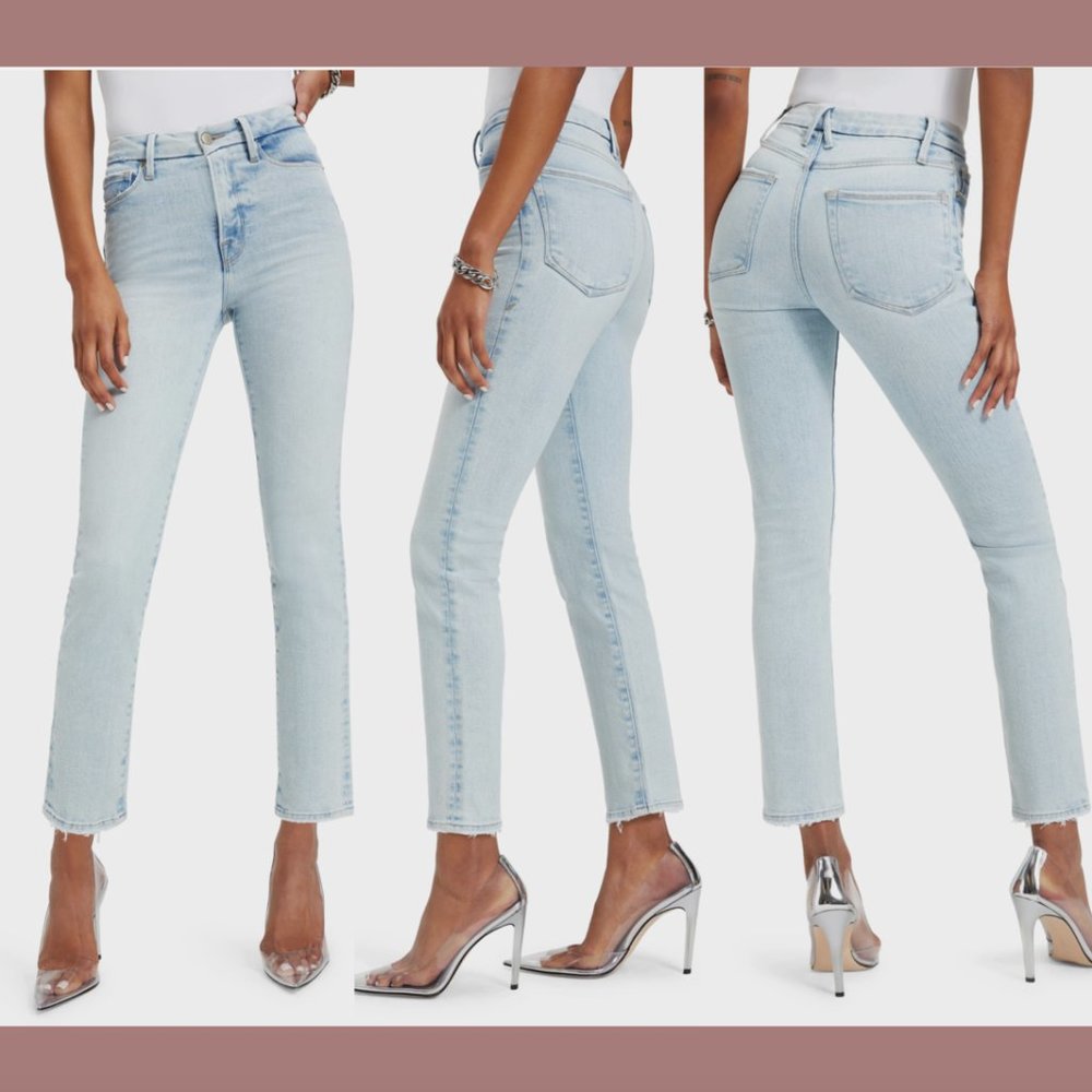 NWT Good American [ 6 28 ] Good Classic High Waist Jeans